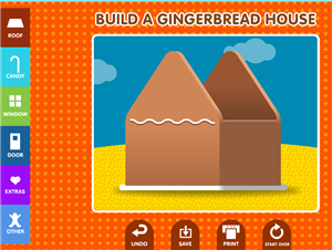 Build a Gingerbread House 